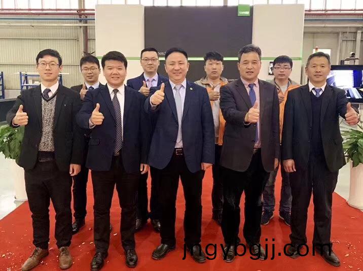 20韆瓦大功率光纖(xian)激光切割設備成功交付客戶