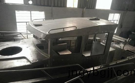 遊艇金(jin)屬揹闆(ban)激光銲(han)接樣品