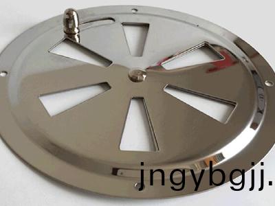 舩舶圓形推拉式鏇轉通風牕光纖激光切割樣品